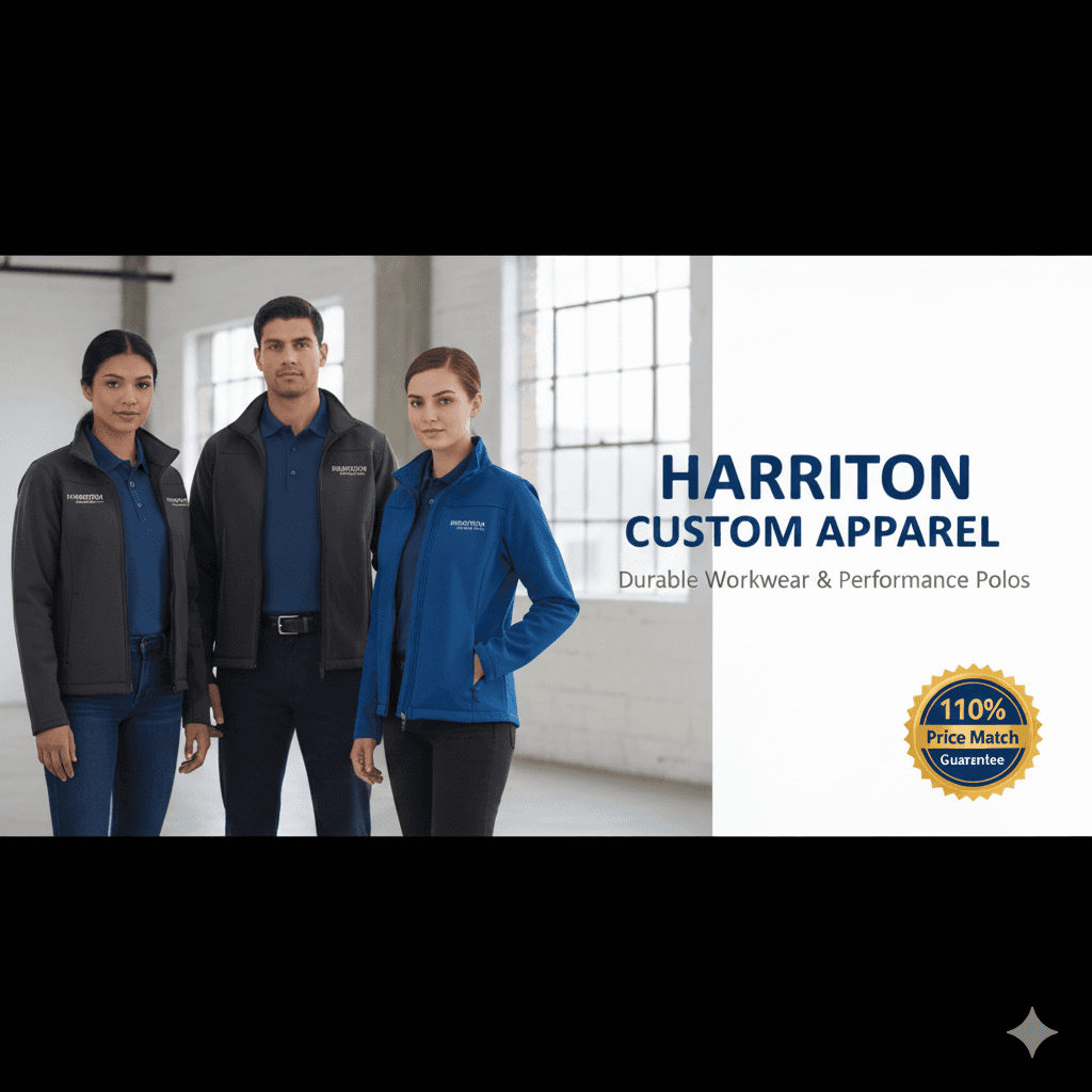 Promotional Harriton  Custom Printed & Embroidered Harriton Appare.png