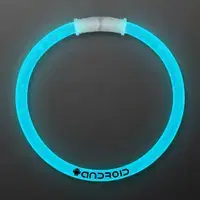 8 inch Dark Aqua Glow Bracelets